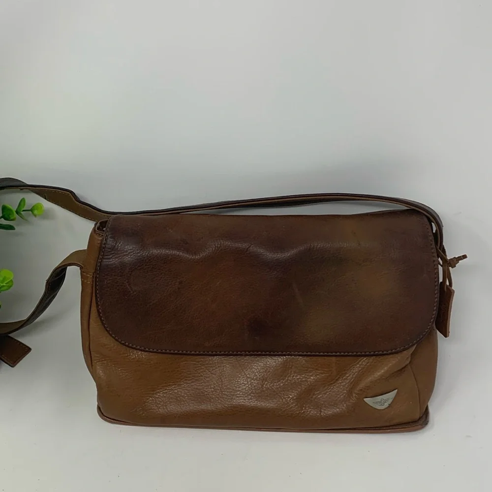 Dockers Crossbody Messenger leather Bag